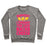 Virgin Teez  Pullover Crewneck Sweatshirt / x-small / Heathered Gray BURPEES? I THOUGHT YOU SAID NACHO CHEESE CREWNECK SWEATSHIRT
