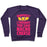 Virgin Teez  Pullover Crewneck Sweatshirt / x-small / Purple BURPEES? I THOUGHT YOU SAID NACHO CHEESE CREWNECK SWEATSHIRT