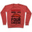 Virgin Teez  Pullover Crewneck Sweatshirt / x-small / Heathered Red BURPEES? MORE LIKE FOUR CHEESE CREWNECK SWEATSHIRT