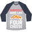 Virgin Teez  Baseball Tee Unisex Tri-Blend Baseball Tee / small / Athletic Gray / Navy BURPEES? MORE LIKE FOUR CHEESE UNISEX TRI-BLEND BASEBALL TEE