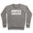 Virgin Teez  Pullover Crewneck Sweatshirt / x-small / Heathered Gray BURPEES SURVIVOR CREWNECK SWEATSHIRT