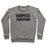 Virgin Teez  Pullover Crewneck Sweatshirt / x-small / Heathered Gray BURPEES SURVIVOR CREWNECK SWEATSHIRT
