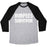 Virgin Teez  Baseball Tee Unisex Tri-Blend Baseball Tee / small / Athletic Gray / Black BURPEES SURVIVOR UNISEX TRI-BLEND BASEBALL TEE