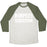 Virgin Teez  Baseball Tee Unisex Tri-Blend Baseball Tee / small / Oatmeal / Moss BURPEES SURVIVOR UNISEX TRI-BLEND BASEBALL TEE
