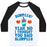 Virgin Teez  Baseball Tee Unisex Classic Baseball Tee / x-small / White/Black BURPEES? YEAH, NO I THOUGHT YOU SAID SLURPEES UNISEX CLASSIC BASEBALL TEE