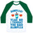 Virgin Teez  Baseball Tee Unisex Classic Baseball Tee / x-small / White/Dark Green BURPEES? YEAH, NO I THOUGHT YOU SAID SLURPEES UNISEX CLASSIC BASEBALL TEE