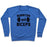 Virgin Teez  Pullover Crewneck Sweatshirt / x-small / Heathered Blue BURRITOS AND BICEPS CREWNECK SWEATSHIRT