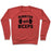 Virgin Teez  Pullover Crewneck Sweatshirt / x-small / Heathered Red BURRITOS AND BICEPS CREWNECK SWEATSHIRT