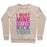 Virgin Teez  Pullover Crewneck Sweatshirt / x-small / Heathered Oatmeal BUST MINE CREWNECK SWEATSHIRT