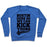 Virgin Teez  Pullover Crewneck Sweatshirt / x-small / Heathered Blue BUSTIN OURS SO WE CAN KICK YOURS CREWNECK SWEATSHIRT