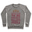 Virgin Teez  Pullover Crewneck Sweatshirt / x-small / Heathered Gray BUT THEN THERE'S PIZZA CREWNECK SWEATSHIRT