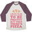Virgin Teez  Baseball Tee Unisex Tri-Blend Baseball Tee / small / Oatmeal / Maroon BUT THEN THERE'S PIZZA UNISEX TRI-BLEND BASEBALL TEE