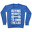 Virgin Teez  Pullover Crewneck Sweatshirt / x-small / Heathered Blue BUYING WEIGHTS TO OWN THE LBS CREWNECK SWEATSHIRT