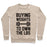 Virgin Teez  Pullover Crewneck Sweatshirt / x-small / Heathered Oatmeal BUYING WEIGHTS TO OWN THE LBS CREWNECK SWEATSHIRT