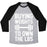 Virgin Teez  Baseball Tee Unisex Tri-Blend Baseball Tee / small / Athletic Gray / Black BUYING WEIGHTS TO OWN THE LBS UNISEX TRI-BLEND BASEBALL TEE