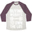 Virgin Teez  Baseball Tee Unisex Tri-Blend Baseball Tee / small / Oatmeal / Maroon BUYING WEIGHTS TO OWN THE LBS UNISEX TRI-BLEND BASEBALL TEE