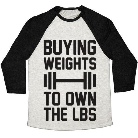 Virgin Teez  Baseball Tee Unisex Tri-Blend Baseball Tee / small / Oatmeal / Black BUYING WEIGHTS TO OWN THE LBS UNISEX TRI-BLEND BASEBALL TEE