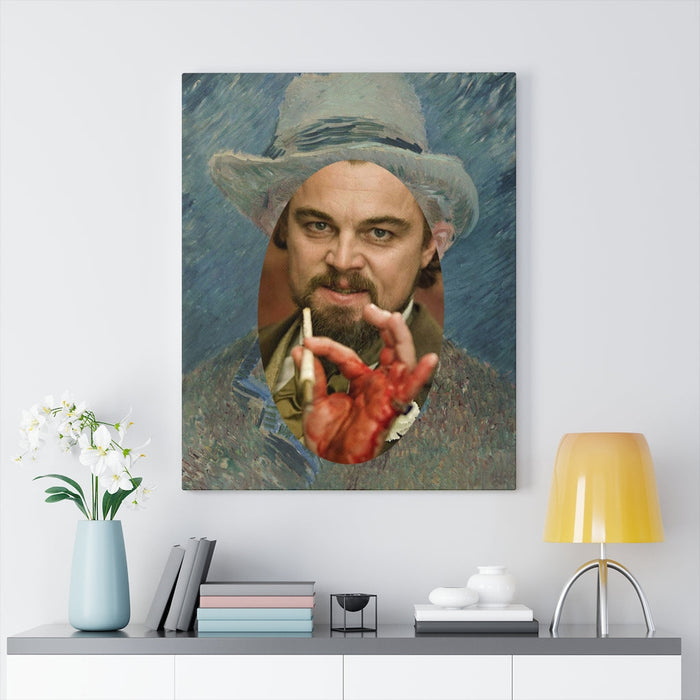 CALVIN CANDIE ON A VAN GOGH PAINTING