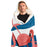 Flamingo Hooded Blanket
