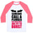 Virgin Teez  Baseball Tee Unisex Classic Baseball Tee / x-small / White/Neon Pink CALL A PLUMBER UNISEX CLASSIC BASEBALL TEE