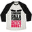 Virgin Teez  Baseball Tee Unisex Tri-Blend Baseball Tee / small / Oatmeal / Black CALL A PLUMBER UNISEX TRI-BLEND BASEBALL TEE