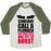 Virgin Teez  Baseball Tee Unisex Tri-Blend Baseball Tee / small / Oatmeal / Moss CALL A PLUMBER UNISEX TRI-BLEND BASEBALL TEE