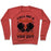 Virgin Teez  Pullover Crewneck Sweatshirt / x-small / Heathered Red CALL ME A KNOCKOUT & I'LL KNOCK YOU OUT CREWNECK SWEATSHIRT