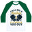 Virgin Teez  Baseball Tee Unisex Classic Baseball Tee / x-small / White/Dark Green CALL ME A KNOCKOUT & I'LL KNOCK YOU OUT UNISEX CLASSIC BASEBALL TEE