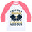 Virgin Teez  Baseball Tee Unisex Classic Baseball Tee / x-small / White/Neon Pink CALL ME A KNOCKOUT & I'LL KNOCK YOU OUT UNISEX CLASSIC BASEBALL TEE