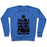 Virgin Teez  Pullover Crewneck Sweatshirt / x-small / Heathered Blue CALL ME A PUCK BUNNY AND I WILL PUNCH YOUR TEETH OUT CREWNECK SWEATSHIRT