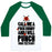 Virgin Teez  Baseball Tee Unisex Classic Baseball Tee / x-small / White/Dark Green CALL ME A PUCK BUNNY AND I WILL PUNCH YOUR TEETH OUT UNISEX CLASSIC BASEBALL TEE