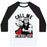 Virgin Teez  Baseball Tee Unisex Classic Baseball Tee / x-small / White/Black CALL ME JACKED-ULA UNISEX CLASSIC BASEBALL TEE