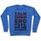 Virgin Teez  Pullover Crewneck Sweatshirt / x-small / Heathered Blue CALM DOWN BRO (IT'S P.E. NOT THE OLYMPICS) CREWNECK SWEATSHIRT