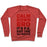 Virgin Teez  Pullover Crewneck Sweatshirt / x-small / Heathered Red CALM DOWN BRO (IT'S P.E. NOT THE OLYMPICS) CREWNECK SWEATSHIRT