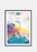 LUVD Framed Art Prints Calm Sky  Frame