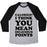 Virgin Teez  Baseball Tee Unisex Tri-Blend Baseball Tee / small / Athletic Gray / Black CALORIES? I THINK YOU MEAN DELICIOUS POINTS UNISEX TRI-BLEND BASEBALL TEE