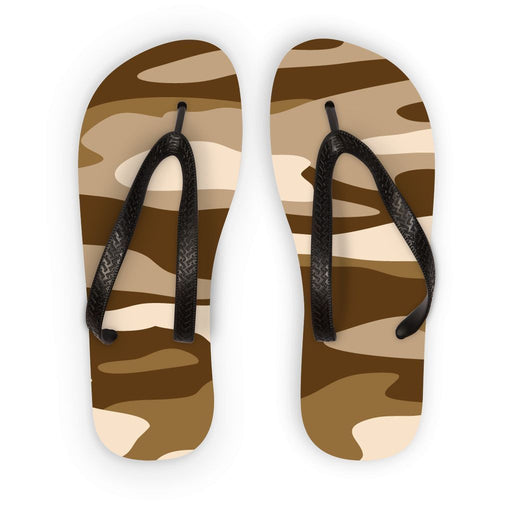 VIRGIN TEEZ Accessories S Camofludge 12 Flip Flops