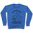 Virgin Teez  Pullover Crewneck Sweatshirt / x-small / Heathered Blue CAMPING IS THE ANSWER CREWNECK SWEATSHIRT