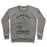 Virgin Teez  Pullover Crewneck Sweatshirt / x-small / Heathered Gray CAMPING IS THE ANSWER CREWNECK SWEATSHIRT