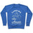 Virgin Teez  Pullover Crewneck Sweatshirt / x-small / Heathered Blue CAMPING IS THE ANSWER CREWNECK SWEATSHIRT