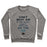 Virgin Teez  Pullover Crewneck Sweatshirt / x-small / Heathered Gray CAN'T BEAT 'EM ON THE ICE CREWNECK SWEATSHIRT