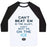 Virgin Teez  Baseball Tee Unisex Classic Baseball Tee / x-small / White/Black CAN'T BEAT 'EM ON THE ICE UNISEX CLASSIC BASEBALL TEE