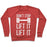 Virgin Teez  Pullover Crewneck Sweatshirt / x-small / Heathered Red CAN'T STOP LIFT IT LIFT IT CREWNECK SWEATSHIRT