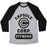 Virgin Teez  Baseball Tee Unisex Tri-Blend Baseball Tee / small / Athletic Gray / Black CAPSULE CORP. FITNESS UNISEX TRI-BLEND BASEBALL TEE