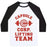 Virgin Teez  Baseball Tee Unisex Classic Baseball Tee / x-small / White/Black CAPSULE CORP. LIFTING TEAM UNISEX CLASSIC BASEBALL TEE