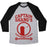 Virgin Teez  Baseball Tee Unisex Tri-Blend Baseball Tee / small / Athletic Gray / Black CAPTAIN SHANG'S TRAINING CAMP UNISEX TRI-BLEND BASEBALL TEE