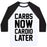 Virgin Teez  Baseball Tee Unisex Classic Baseball Tee / x-small / White/Black CARBS NOW CARDIO LATER UNISEX CLASSIC BASEBALL TEE