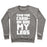 Virgin Teez  Pullover Crewneck Sweatshirt / x-small / Heathered Gray CARDI-OH GOD MY LEGS CREWNECK SWEATSHIRT