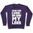 Virgin Teez  Pullover Crewneck Sweatshirt / x-small / Purple CARDI-OH GOD MY LEGS CREWNECK SWEATSHIRT