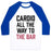 Virgin Teez  Baseball Tee Unisex Classic Baseball Tee / x-small / White/Blue CARDIO ALL THE WAY TO THE BAR UNISEX CLASSIC BASEBALL TEE